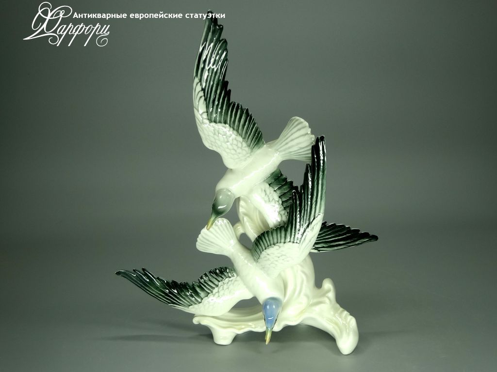 Купить фарфоровые статуэтки KARL ENS, Чайки, Германия